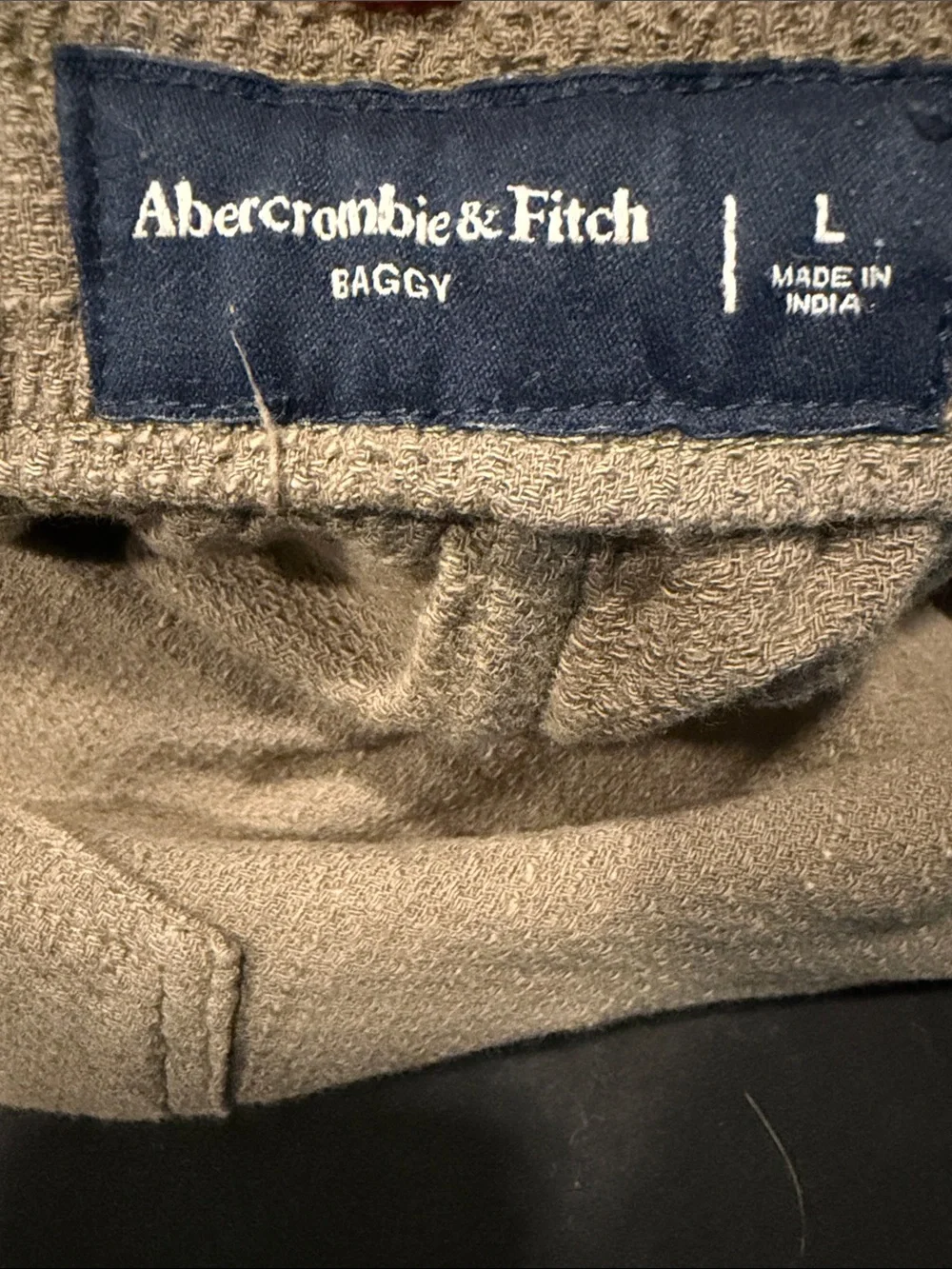 Abercrombie & Fitch Men's Drawstring Joggers - Tan
